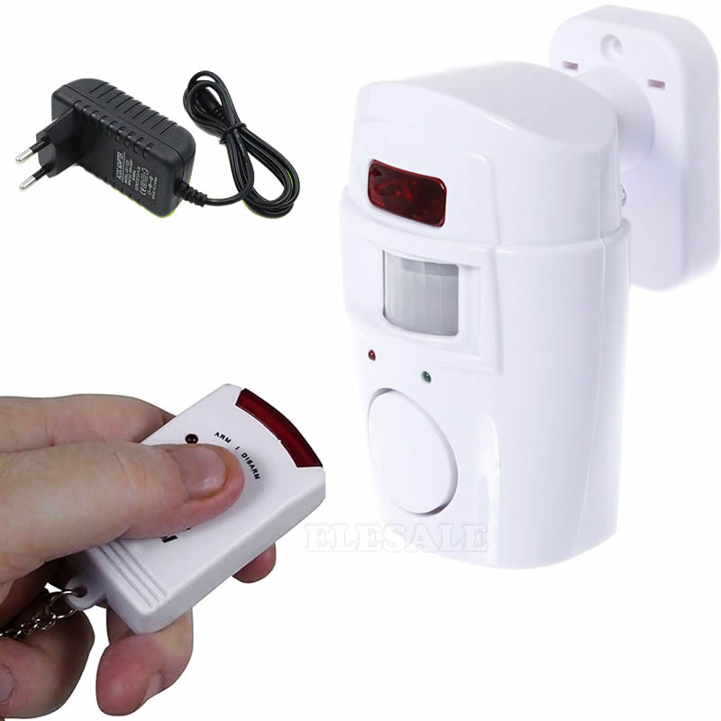 Home Security Yard Sign - Wireless PIR Motion Sensor Detector Alarm