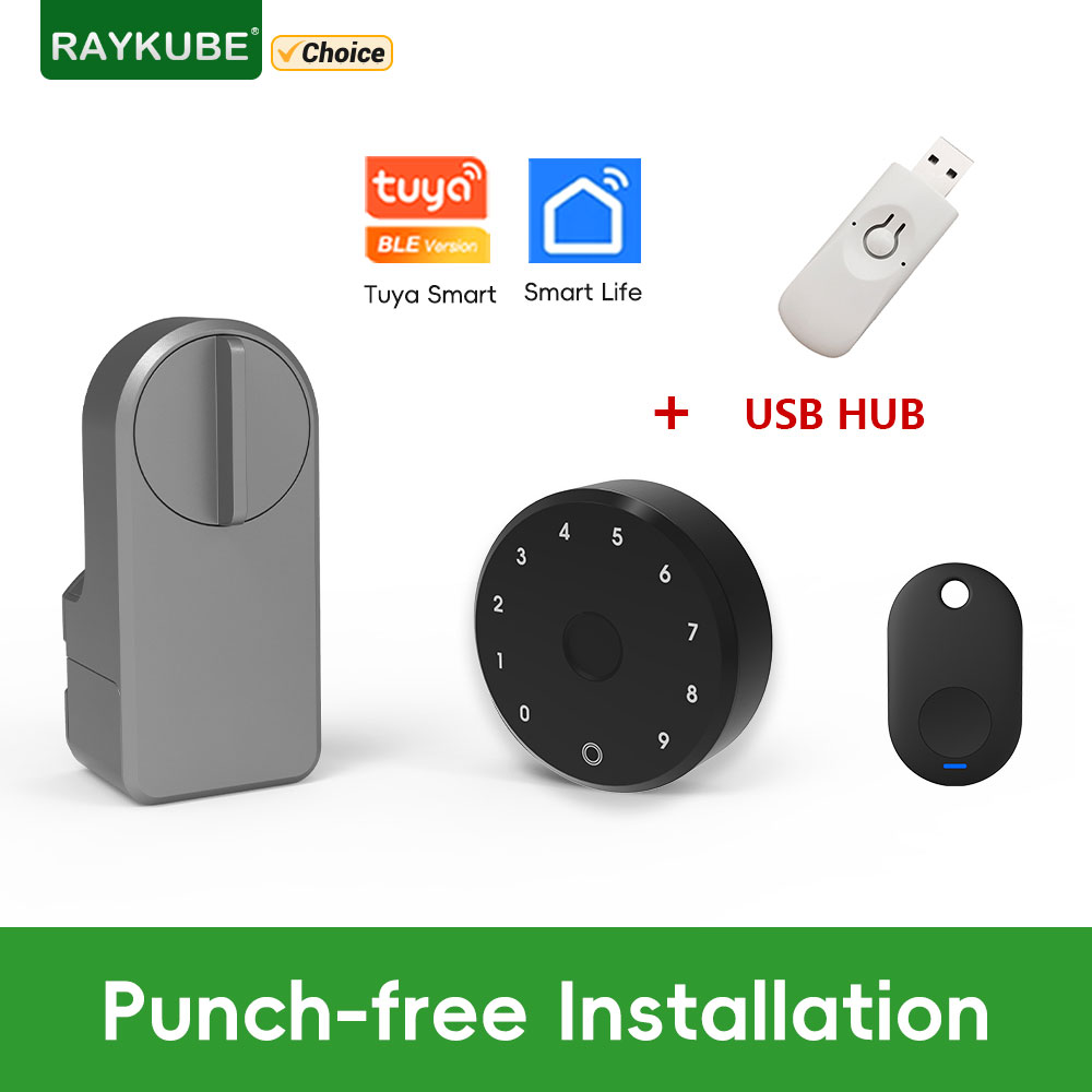 Door Lock Smart Keypad - RAYKUBE A1 Pro Tuya BEL Smart