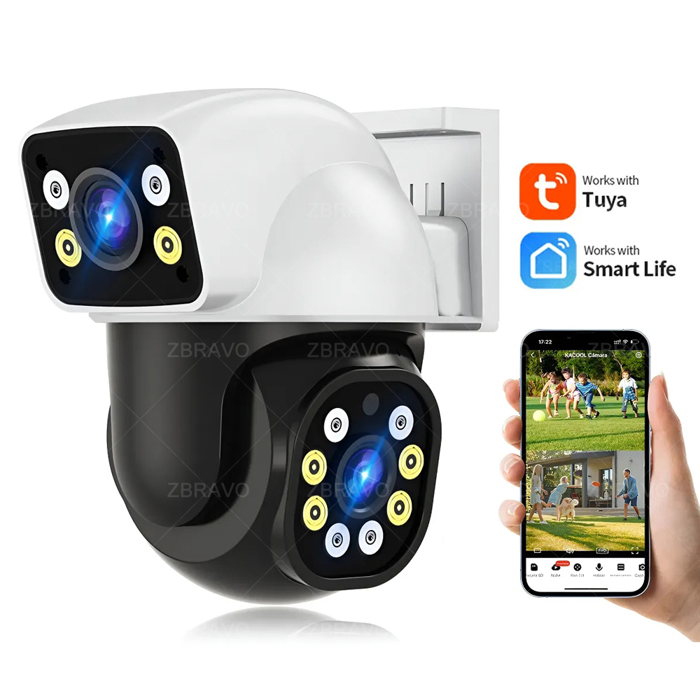 Home Security La - Smartlife 8MP WiFi Tuya Outdoor Camera