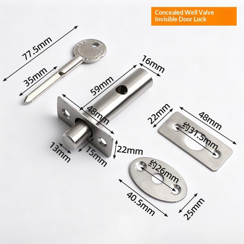 Home Security Tips - Stainless Steel Anti Theft Hidden Door