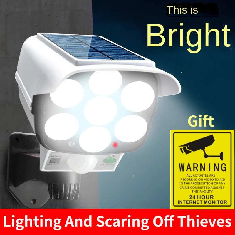 Home Security La - Outdoor Solar Light Motion Sensor Security