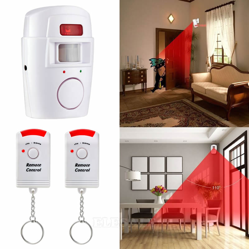 Wireless PIR Motion Sensor Det - Home Security Yard Sign 评论和价格