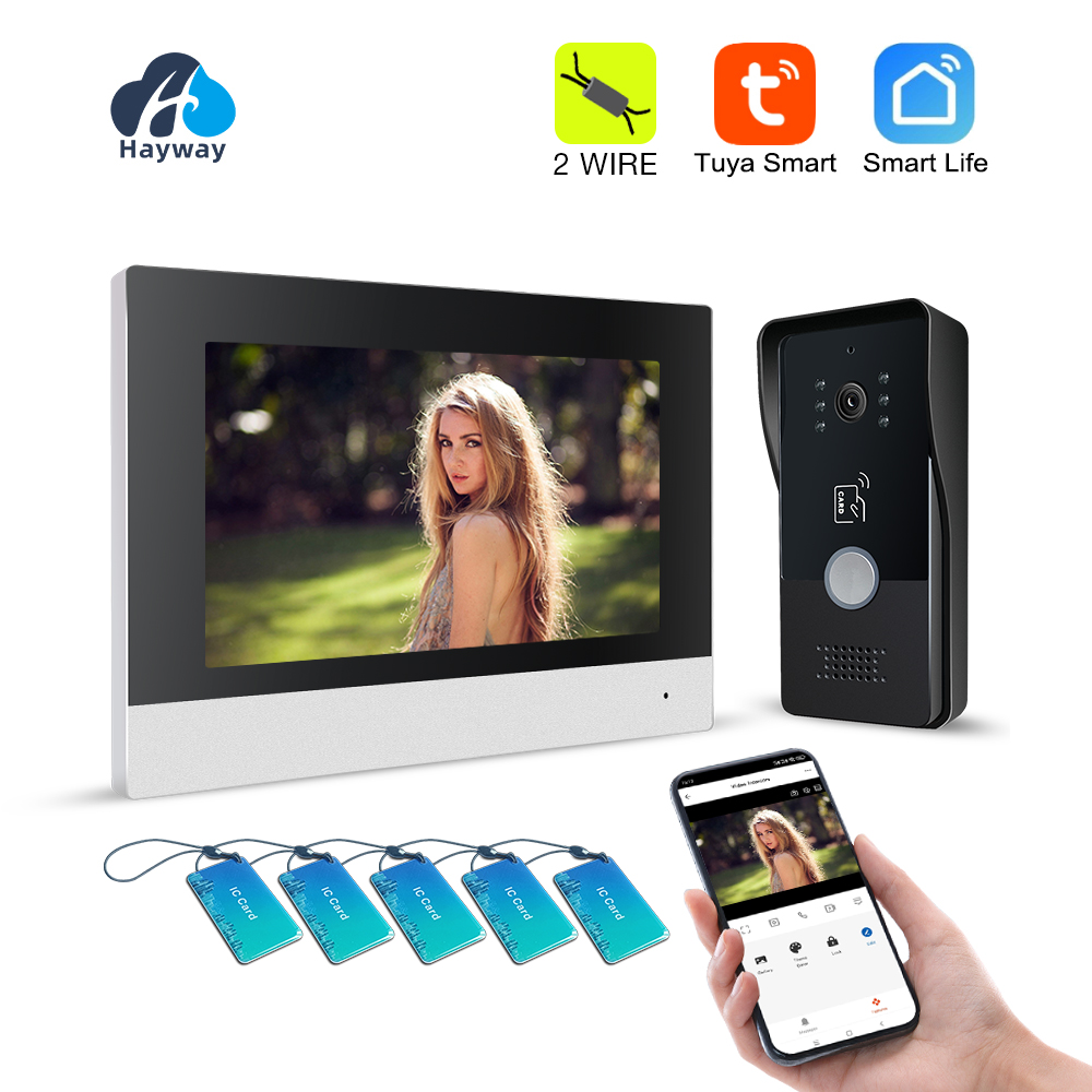 2 Wires Smart Home Tuya Wifi 1 - Home Security Cameras Uk 评论和价格