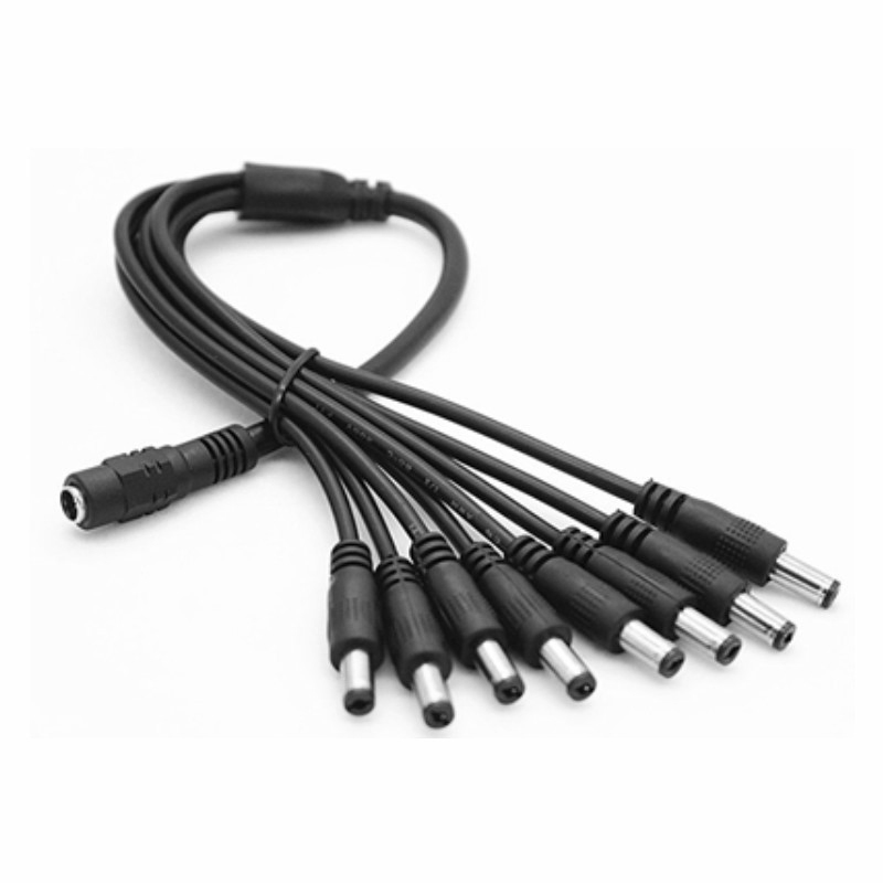 5.5 x 2.1mm 1 Female to 2 4 8  - Home Security La 评论和价格