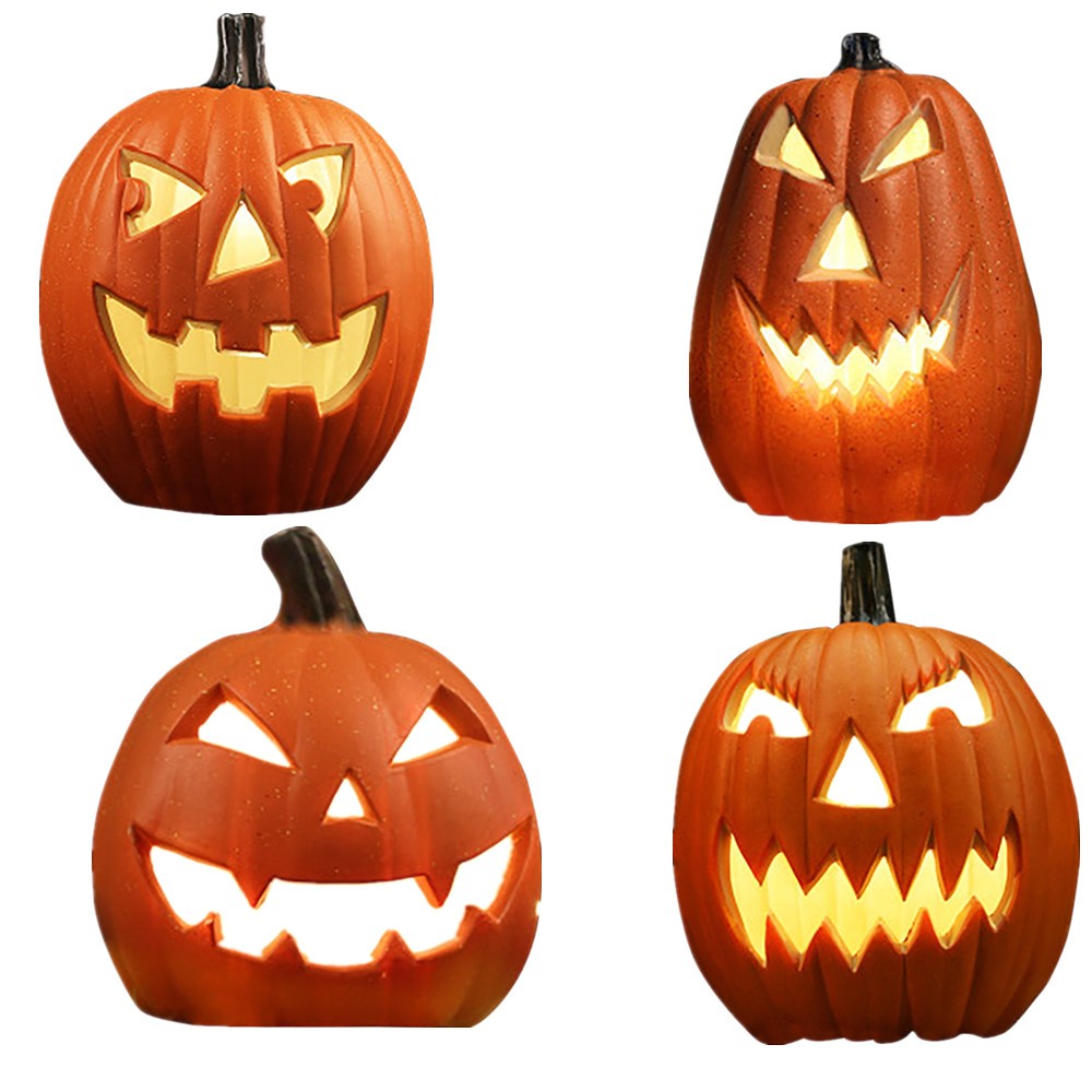 Halloween Led Pumpkin Lantern  - Home Security Yard Sign 评论和价格