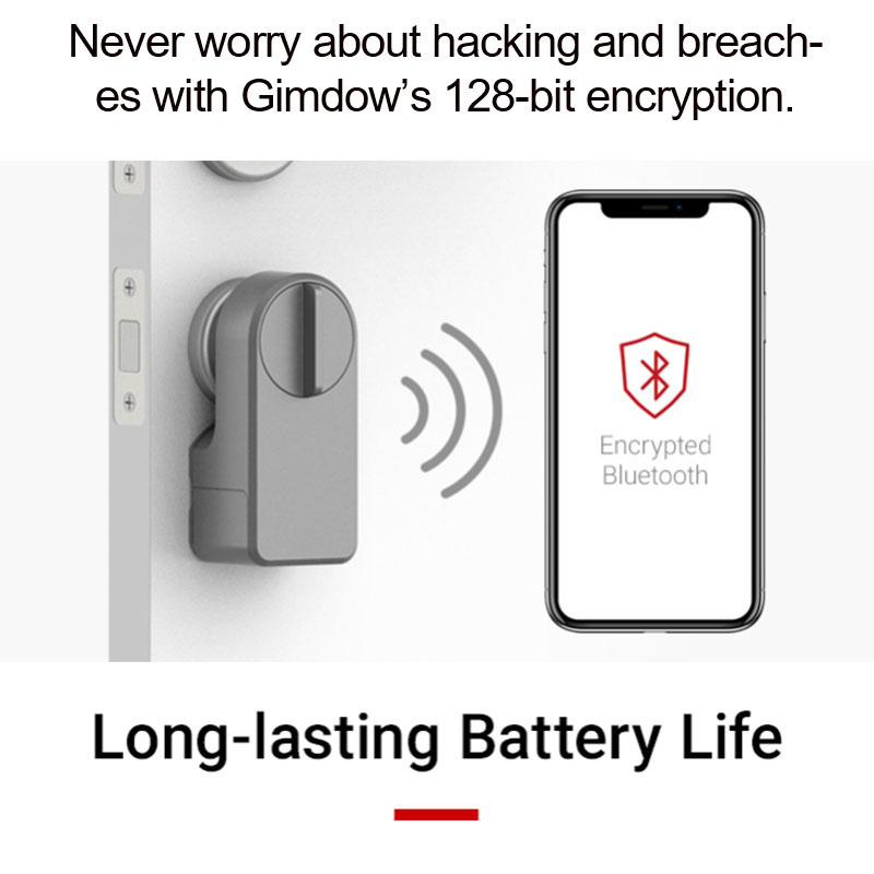GIMDOW Bluetooth-compatible Ga - Door Lock Smart Keypad 评论和价格