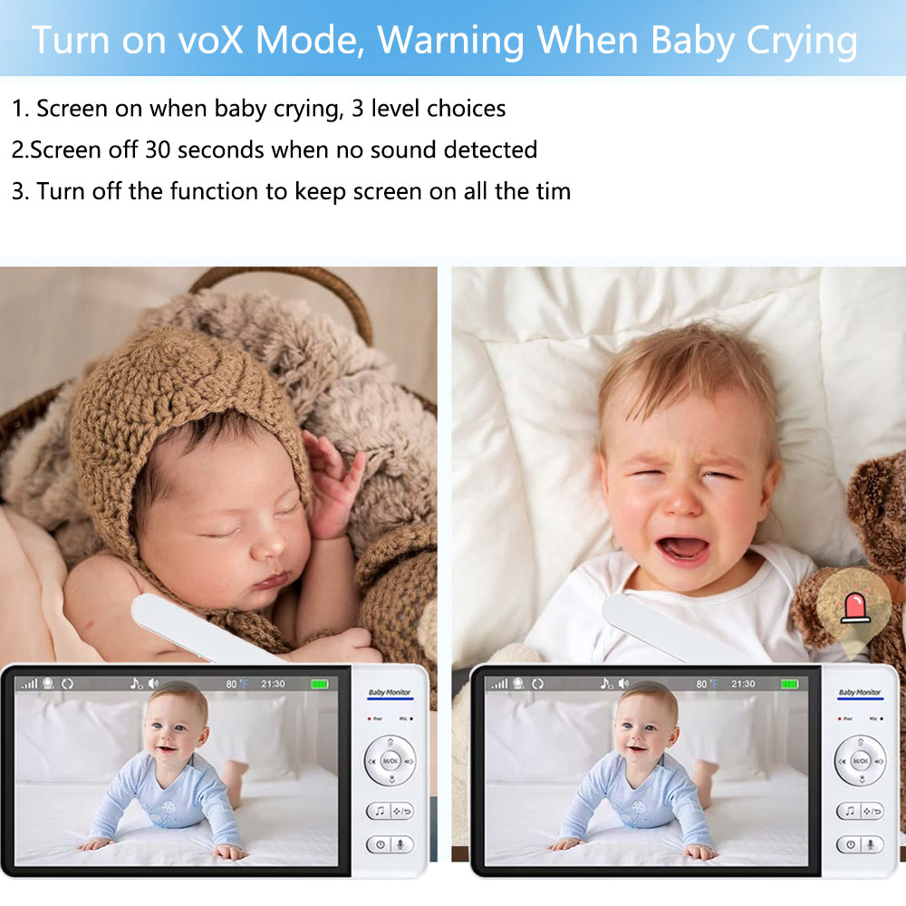7.0 Inch Screen Baby Monitor 5 - Home Security Uk 评论和价格