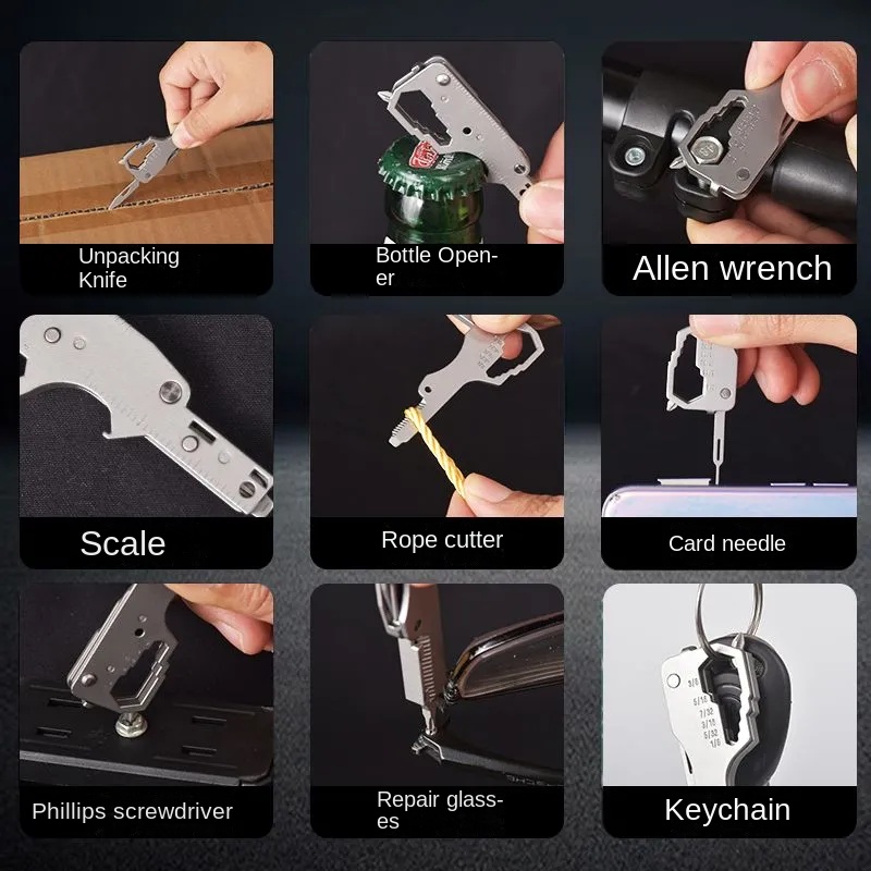 Mini Multifunctional Keychain  - Drone Security Home 评论和价格