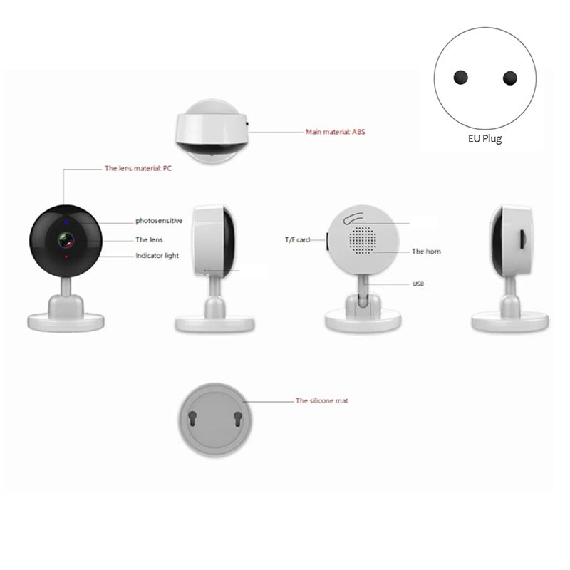 Essential Indoor Wifi Tuya Cam - Home Security And Cctv 评论和价格
