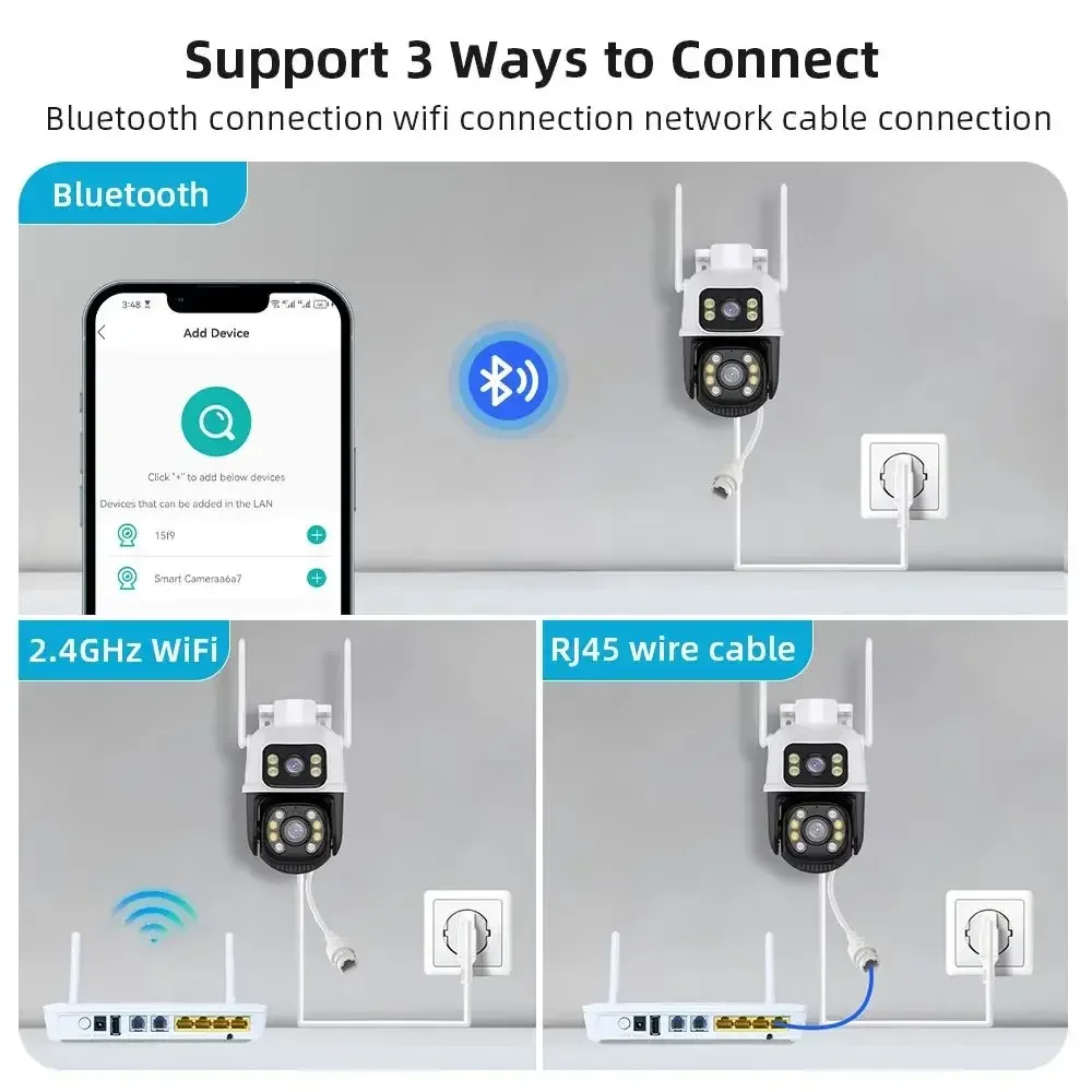 Icsee Xmeye 6MP 8CH Wireless H - Home Security Kit With Camera 评论和价格