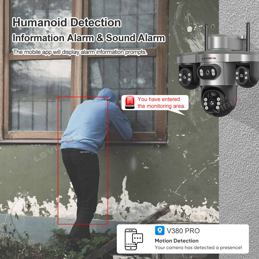 LS VISION Multiple Lens 3 Scre - Alarm Siren Outdoor 评论和价格