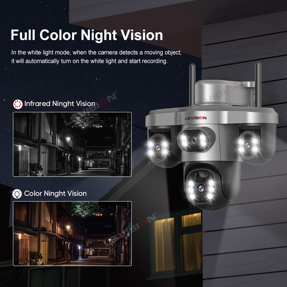 LS VISION Multiple Lens 3 Scre - Alarm Siren Outdoor 评论和价格