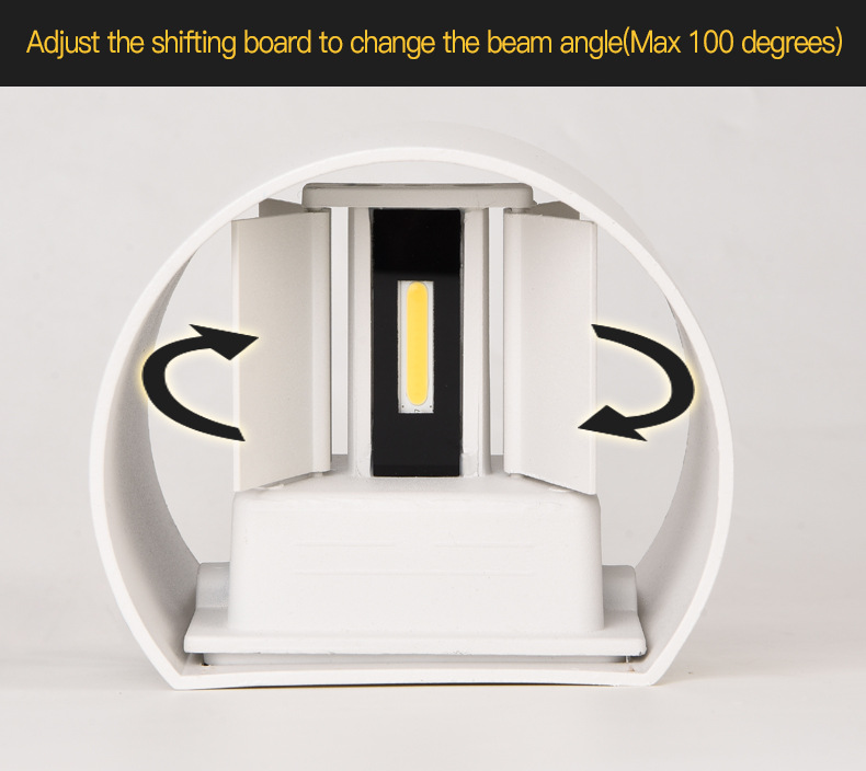 IP65 Waterproof 6W 12W COB LED - Home Security Yard Sign 评论和价格
