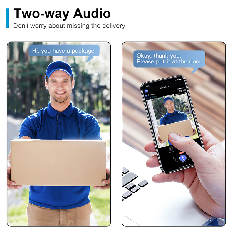 WiFi Smart Video Doorbell Came - Home Security La 评论和价格