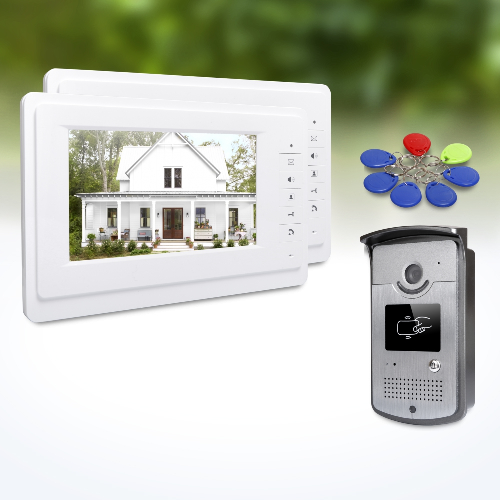 1 Outdoor Camera 2 Indoor Moni - Home Security Kit With Camera 评论和价格