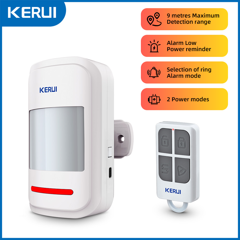 KERUI 433MHz Infrared Motion S - Pet Immune Pir Sensor 评论和价格