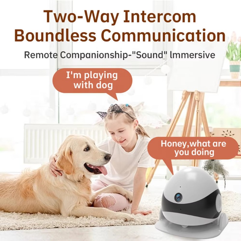 Wireless 2K HD Mobile Pet Comp - Home Security La 评论和价格