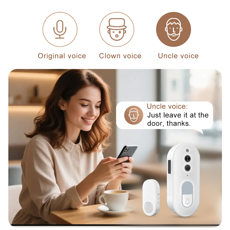 Tuya Smart Video Doorbell Wire - Home Security La 评论和价格