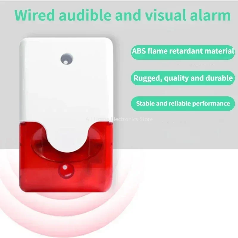 Strobe Siren Alarm 103 dB Horn - Alarm Siren Outdoor 评论和价格