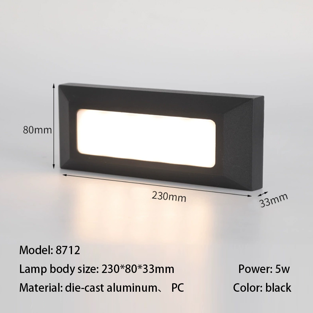 Outdoor LED Wall Lamps Surface - Home Security Yard Sign 评论和价格