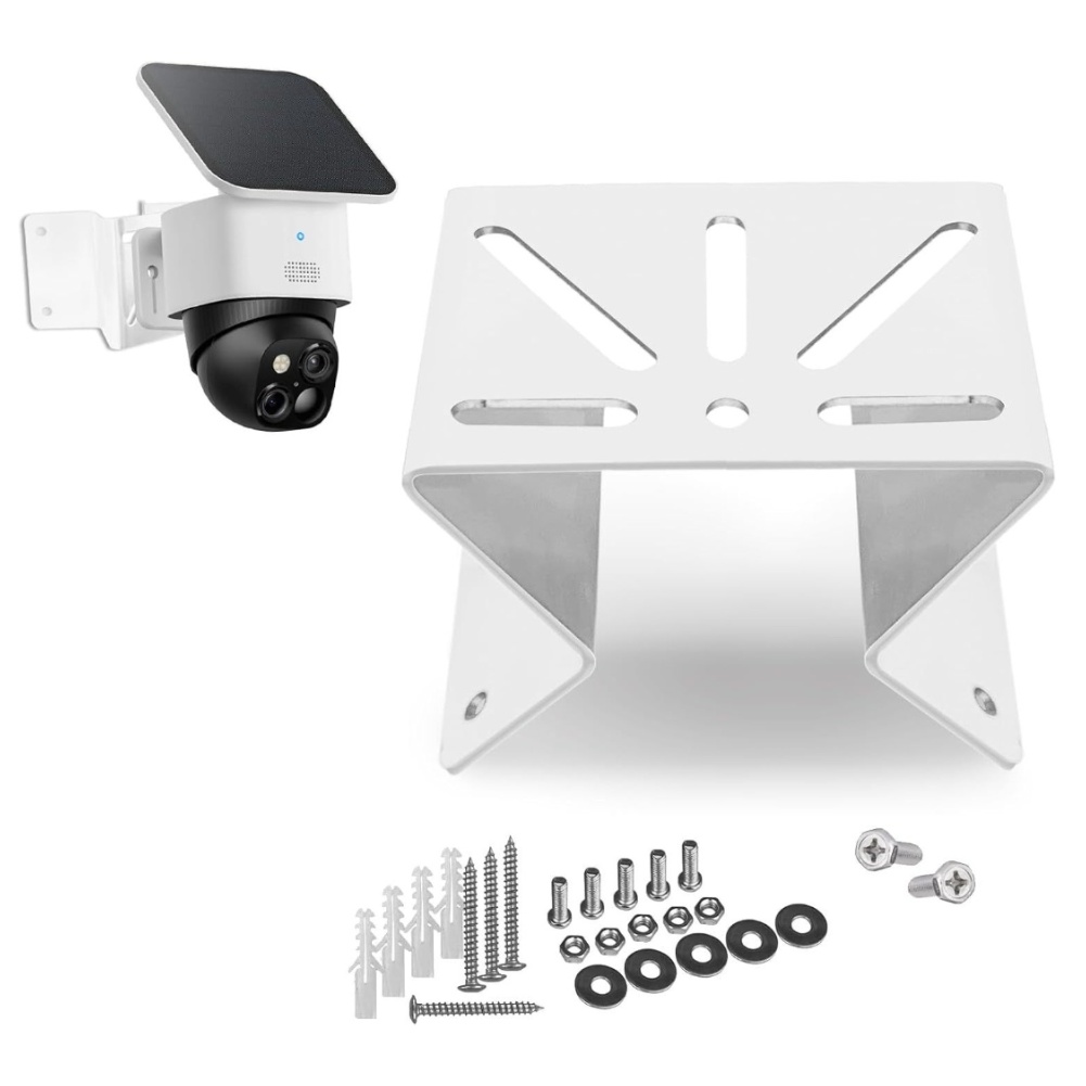 White Corner Mount Bracket for - Home Security Eufy 评论和价格