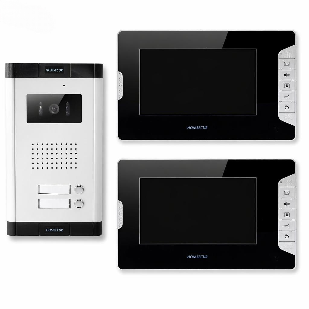 4 Wire 2 Family Video Door Pho - Home Security Kit With Camera 评论和价格