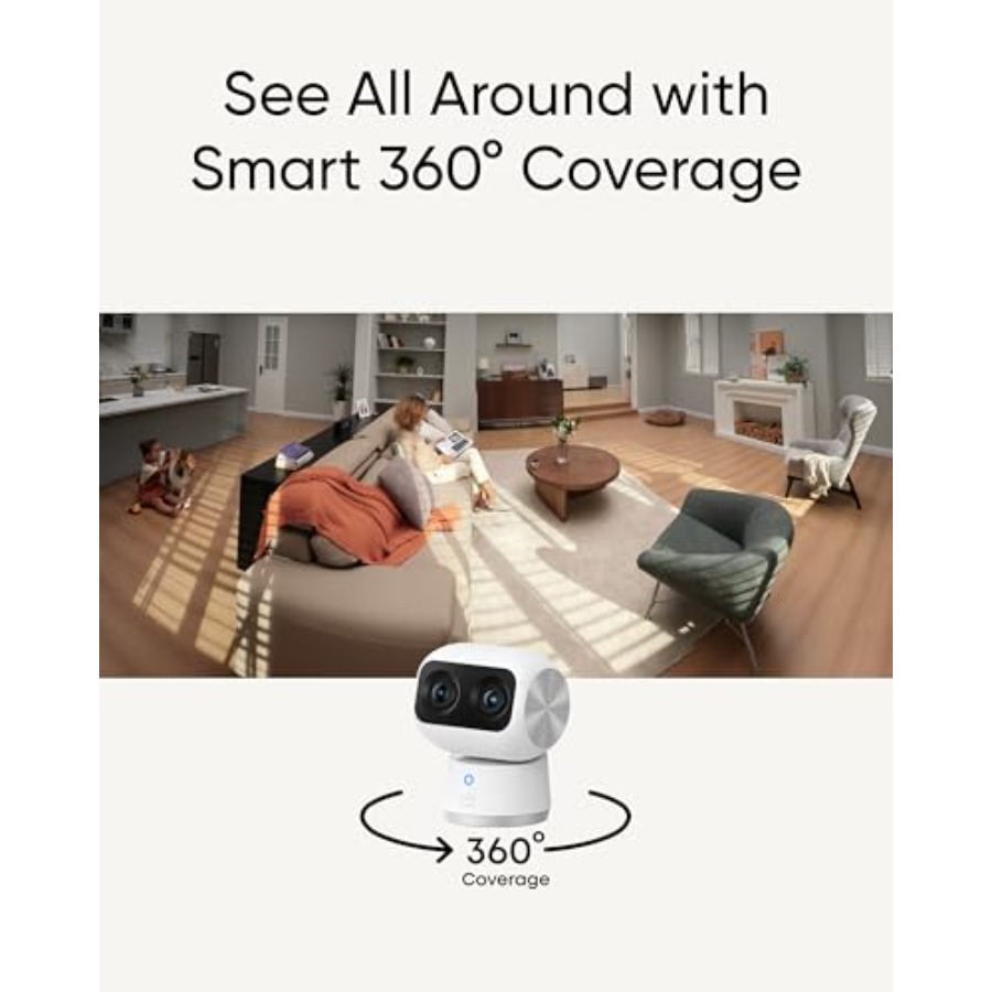 4K Indoor Cam S350 for home se - Home Security No Subscription 评论和价格