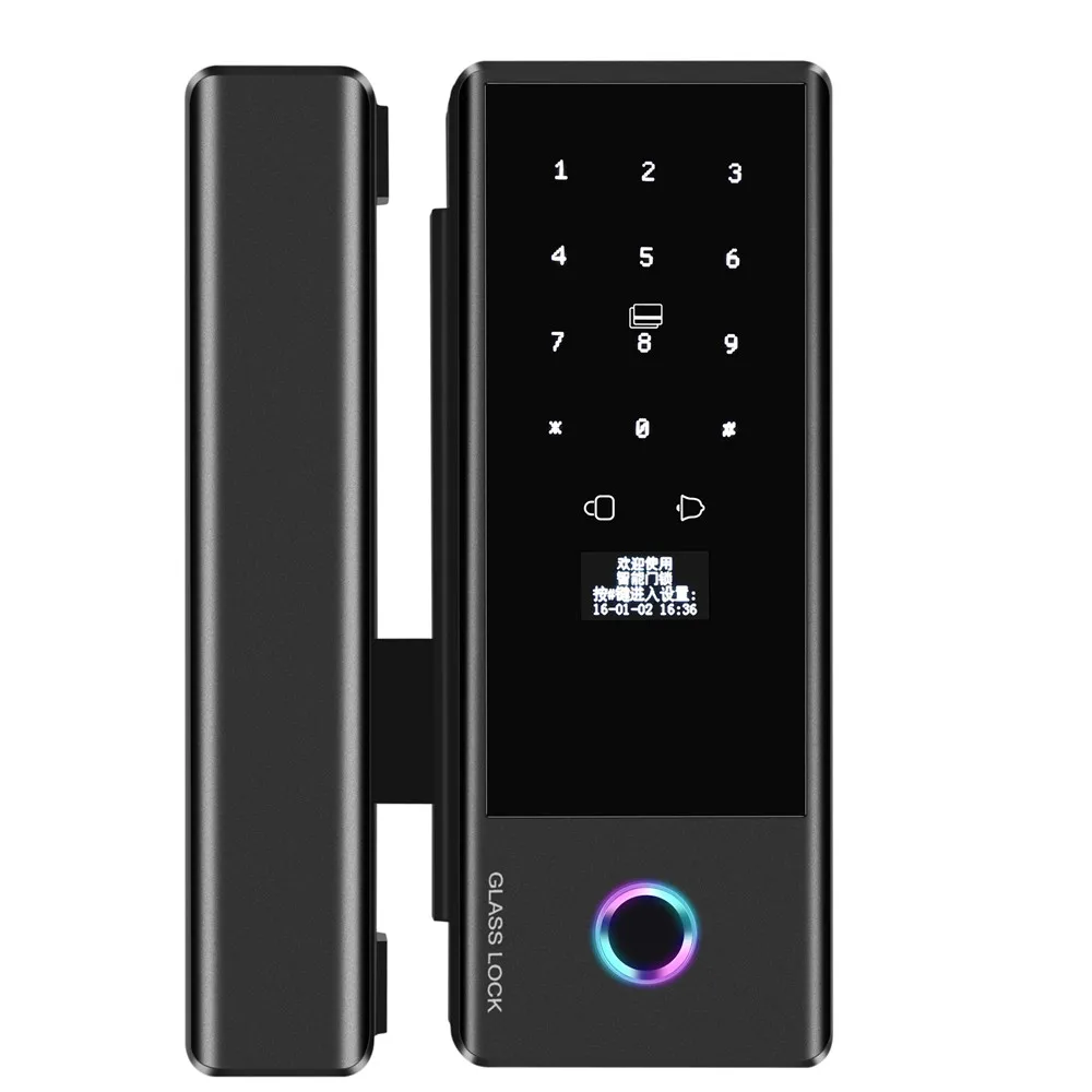 Ttlock Ble Glass Door Lock Sma - Door Lock Smart Keypad 评论和价格
