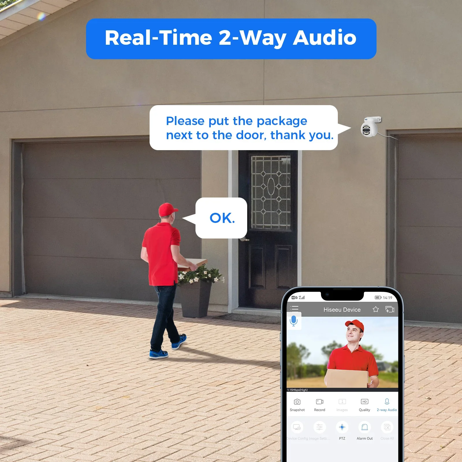 Hiseeu Automatic Tracking 5mp  - Home Security Kit With Camera 评论和价格