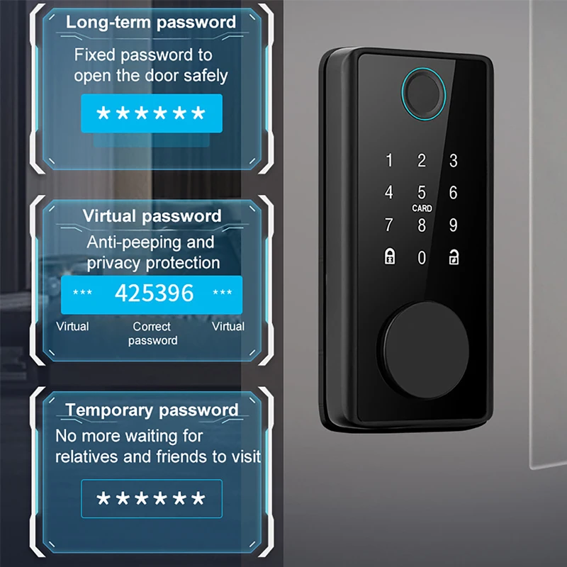 Smart Fingerprint Deadbolt Loc - Door Lock Smart Keypad 评论和价格