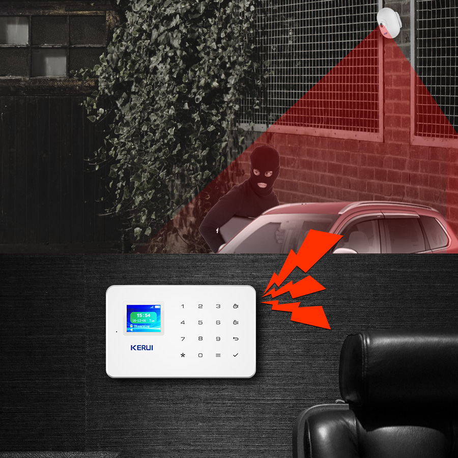 KERUI P861 Outdoor Waterproof  - Home Security Yard Sign 评论和价格
