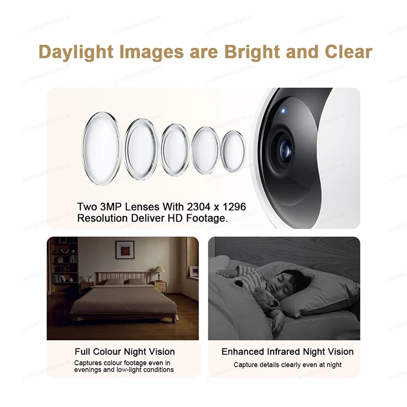 XIAOMI Smart Camera C300 Dual  - Home Security No Subscription 评论和价格