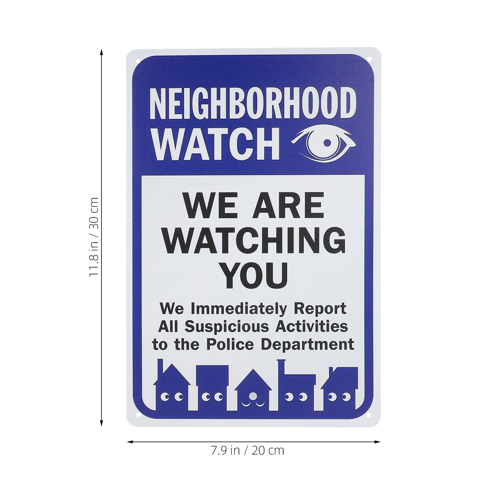 We Are Watching You Sign Vinta - Home Security Yard Sign 评论和价格