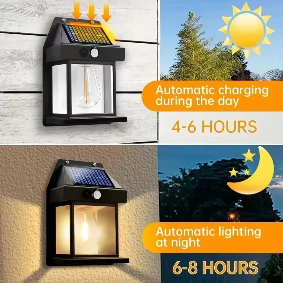 Outdoor Solar Tungsten Wall Li - Home Security Yard Sign 评论和价格