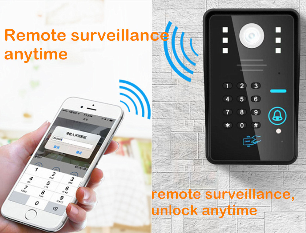 IP wifi video doorbell camera  - Home Security Uk 评论和价格
