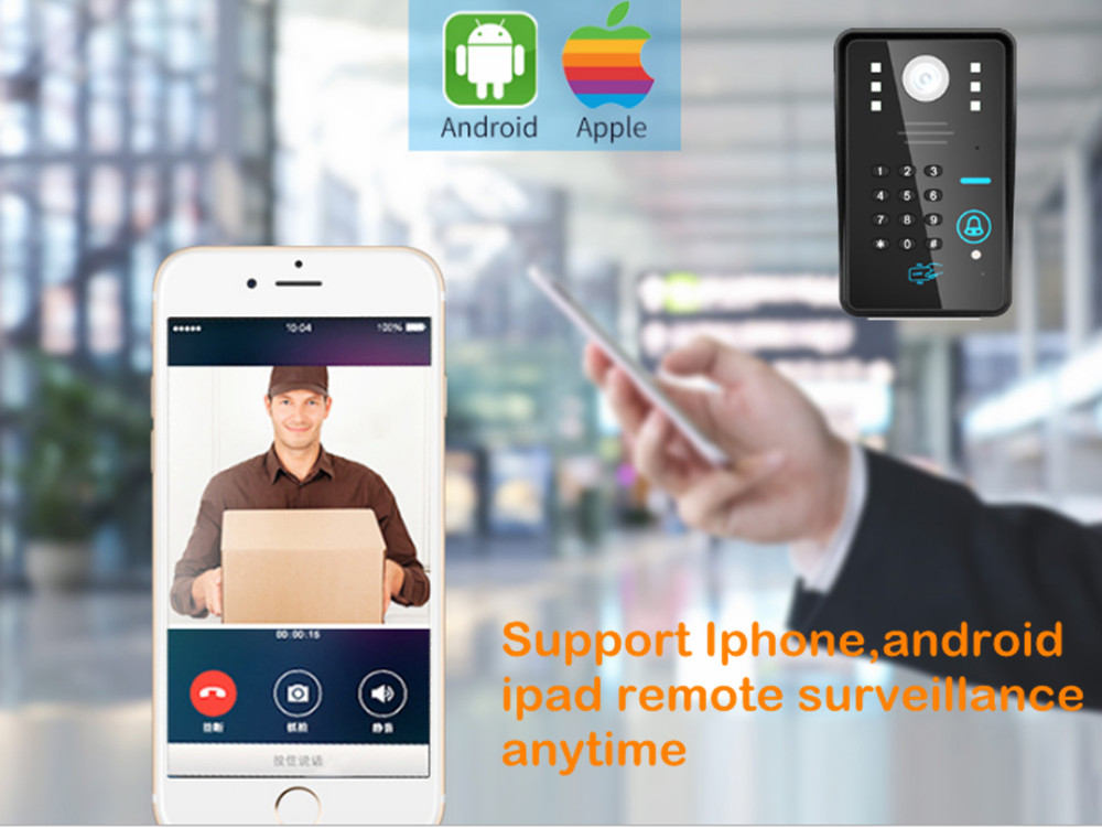 IP wifi video doorbell camera  - Home Security Uk 评论和价格