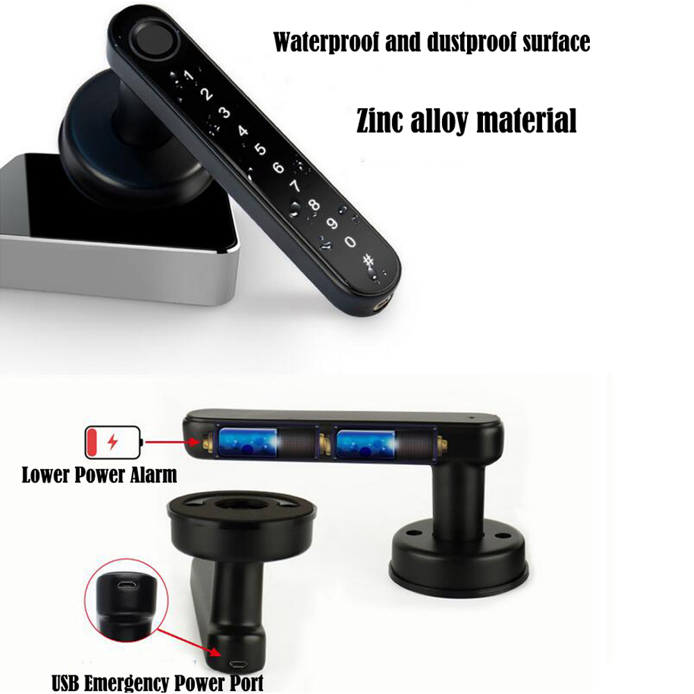 TTLock Smart Bluetooth Fingerp - Door Lock Smart Keypad 评论和价格