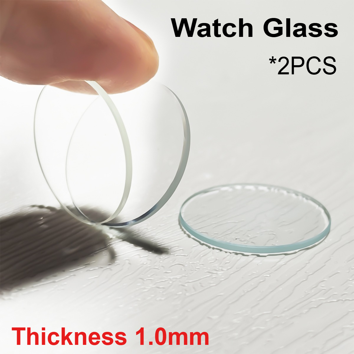 2 Pieces 15 - 45mm Flat Round  - Glass Break Detector 评论和价格