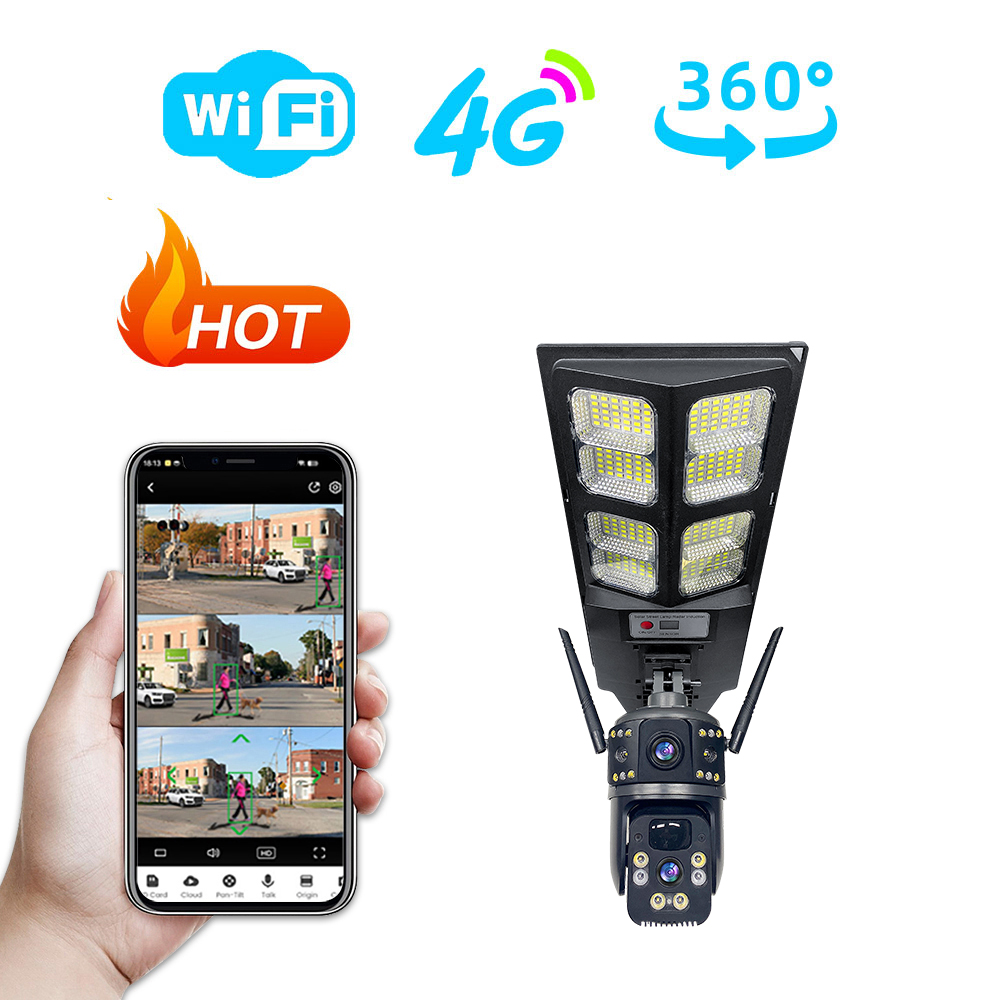 Leshine 3MP 4G Dual Lens Camer - Home Security La 评论和价格
