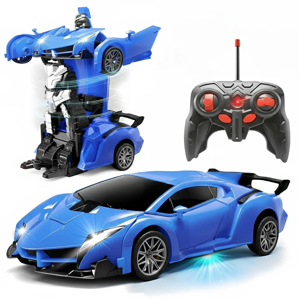 2 In 1 RC Transforming Car Rob - Home Security Companies 评论和价格