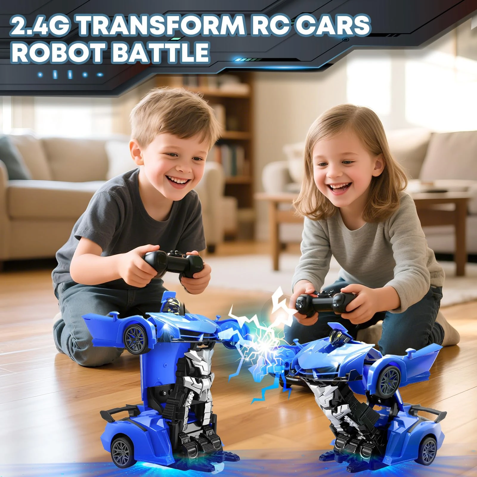 2 In 1 RC Transforming Car Rob - Home Security Companies 评论和价格