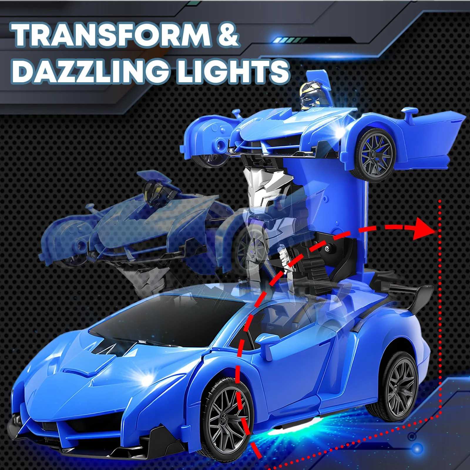 2 In 1 RC Transforming Car Rob - Home Security Companies 评论和价格