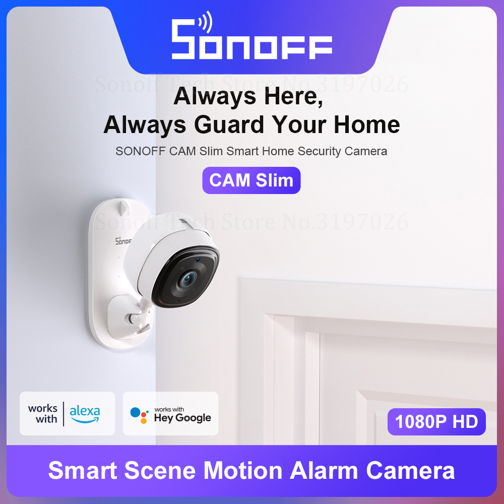 SONOFF 1080P HD Wi-Fi IOT Came - Home Security La 评论和价格
