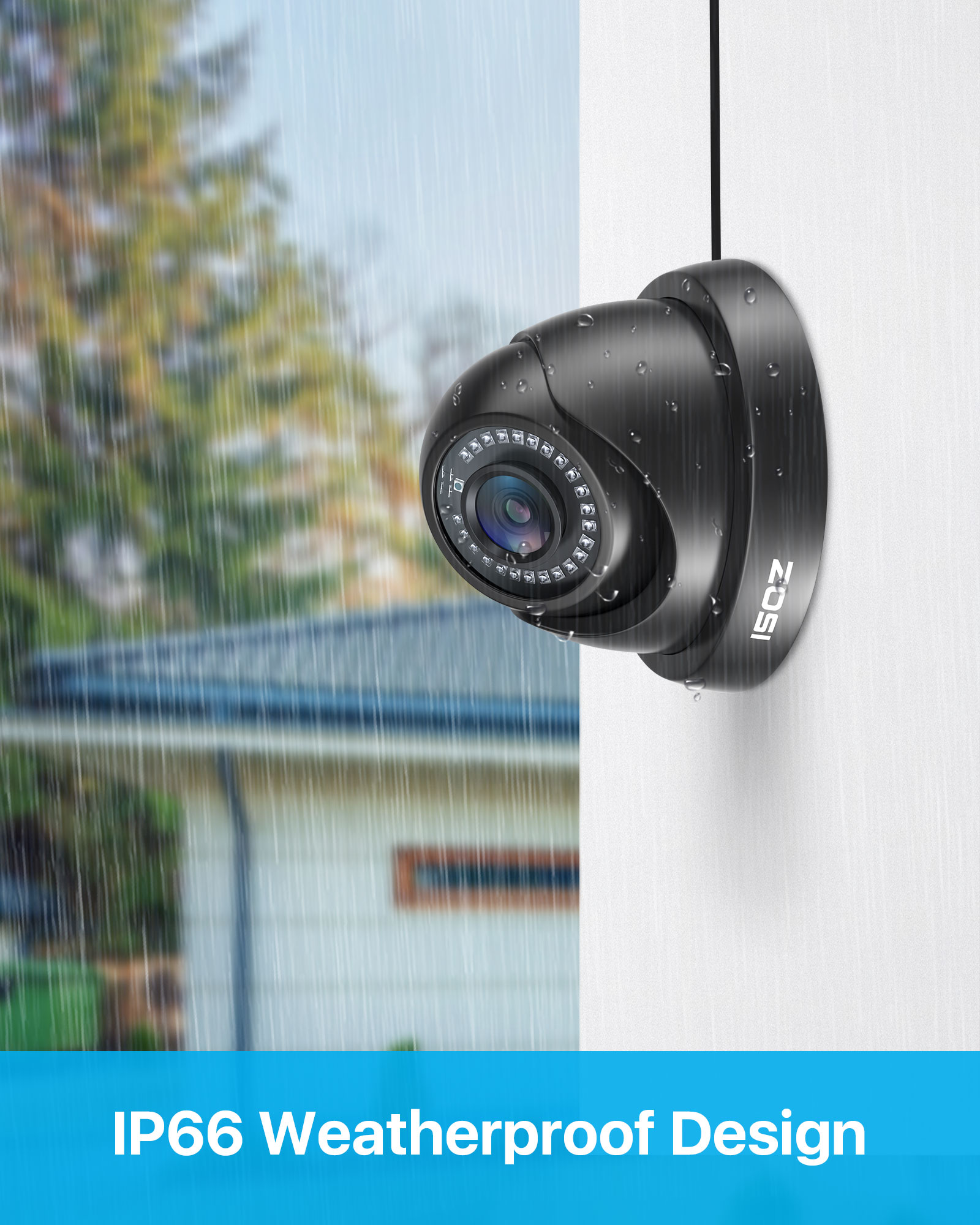 ZOSI 2.0MP HD 1080P CCTV Secur - Home Security And Cctv 评论和价格
