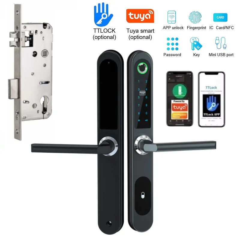 TTLock/Tuya Smart Door Lock Fi - Door Lock Smart Keypad 评论和价格