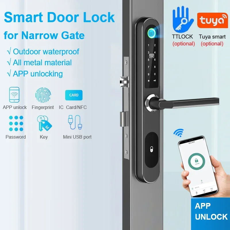 TTLock/Tuya Smart Door Lock Fi - Door Lock Smart Keypad 评论和价格