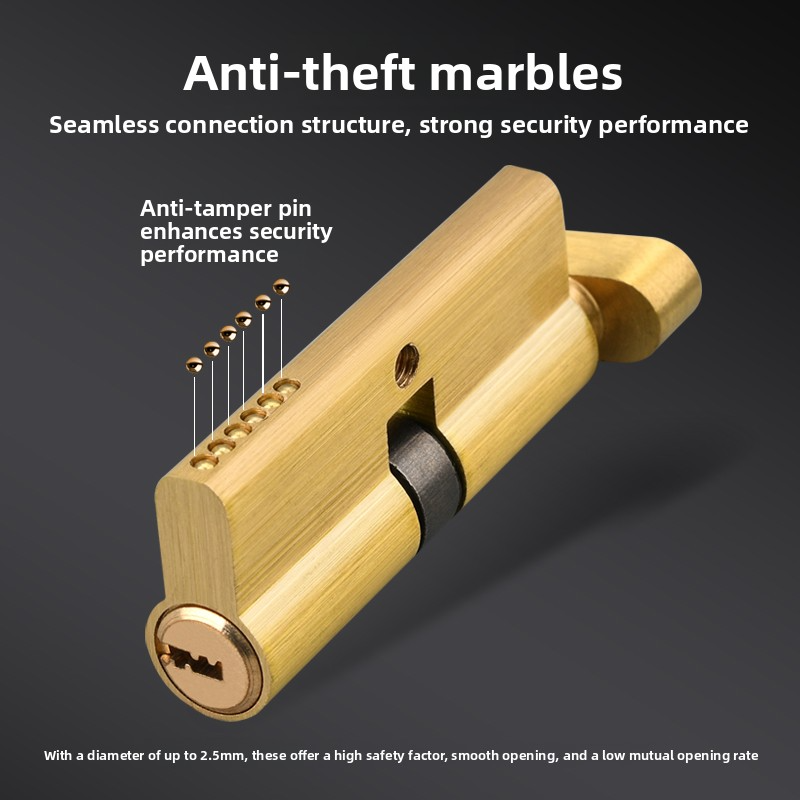 Door Cylinder Lock Biased 70mm - Home Security Tips 评论和价格