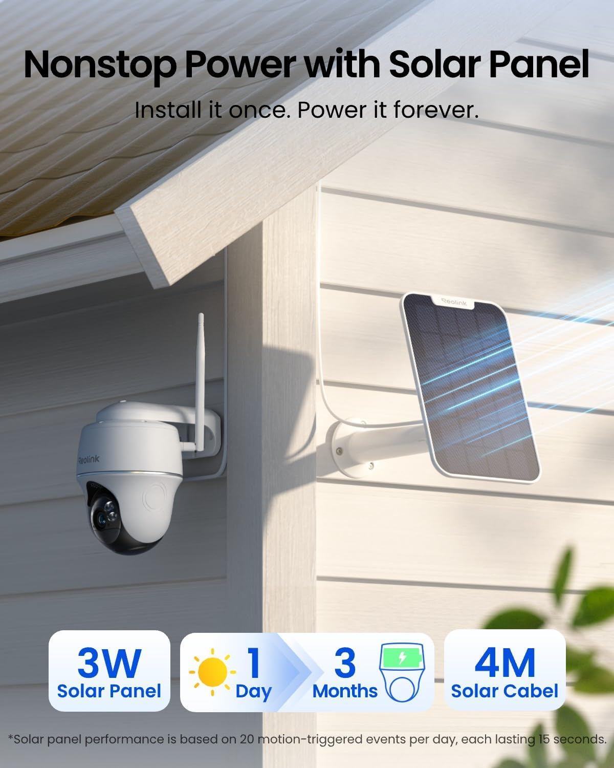 Solar Wireless Outdoor Securit - Home Security No Subscription 评论和价格