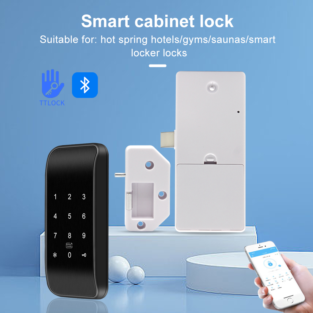 TTLOCK 13.56Mhz Fingerprint Dr - Door Lock Smart Keypad 评论和价格