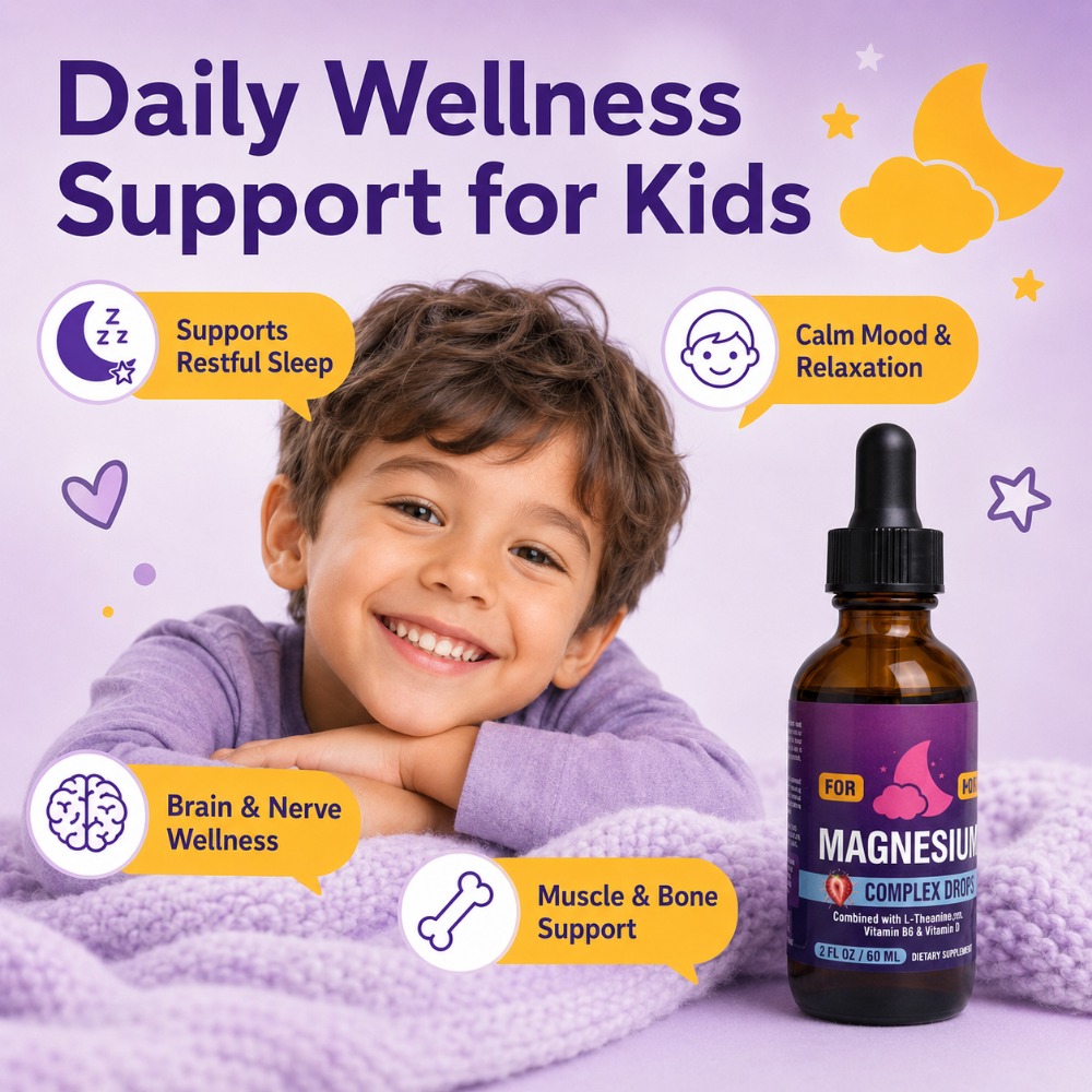 Kids Magnesium Complex Drops w - Home Security Companies 评论和价格